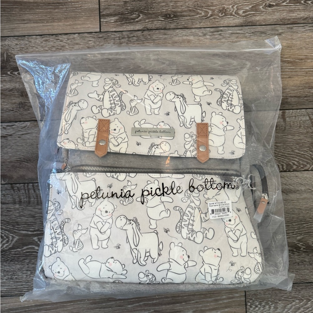 Petunia Pickle Bottom Winnie the Pooh Meta Diaper Bag / Backpack